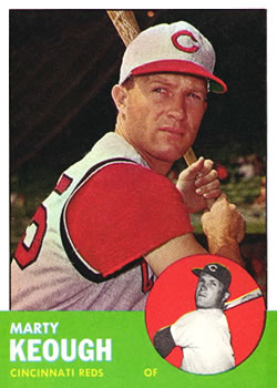 1963 Topps #21 Marty Keough