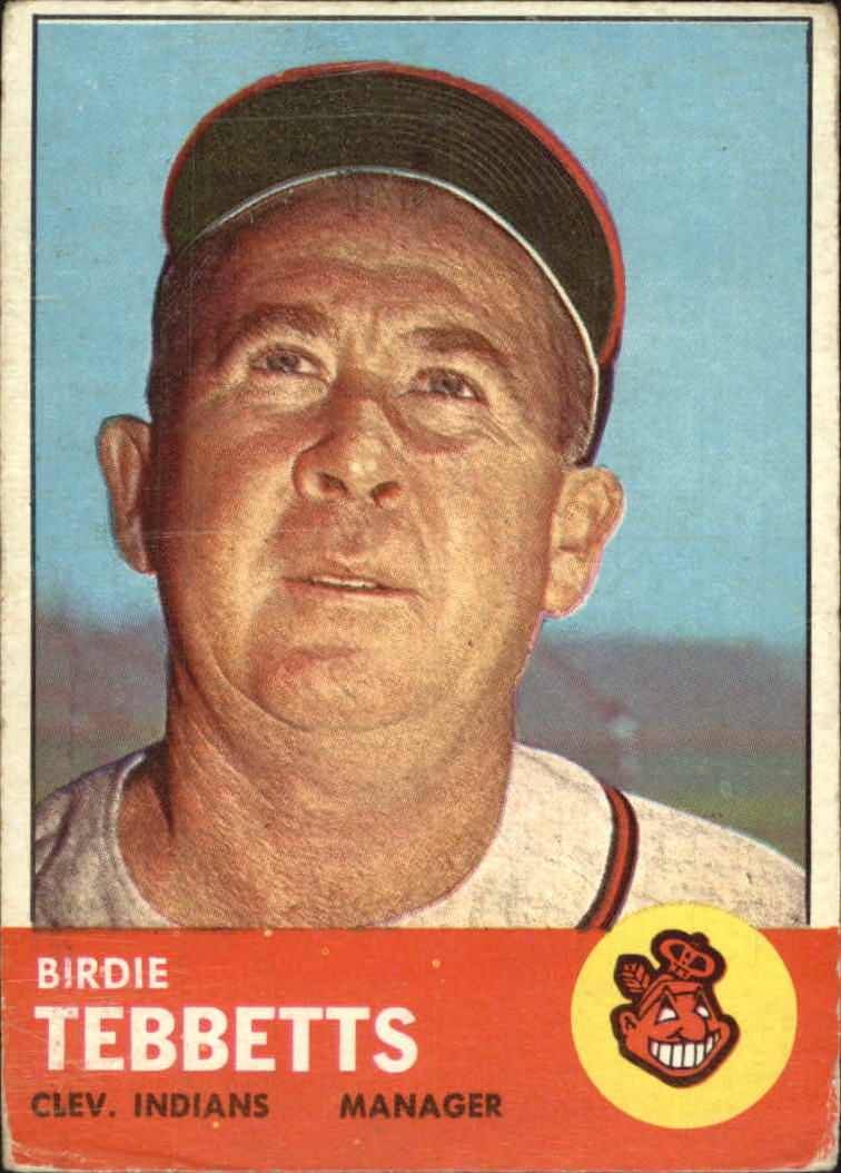 1963 Topps #48 Birdie Tebbetts MG