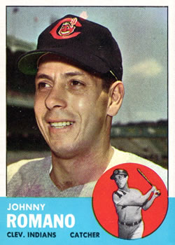 1963 Topps #72 Johnny Romano
