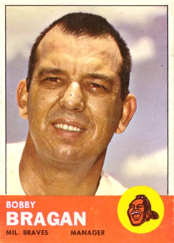 1963 Topps #73 Bobby Bragan MG RC