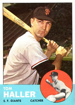 1963 Topps #85 Tom Haller