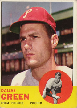 1963 Topps #91 Dallas Green