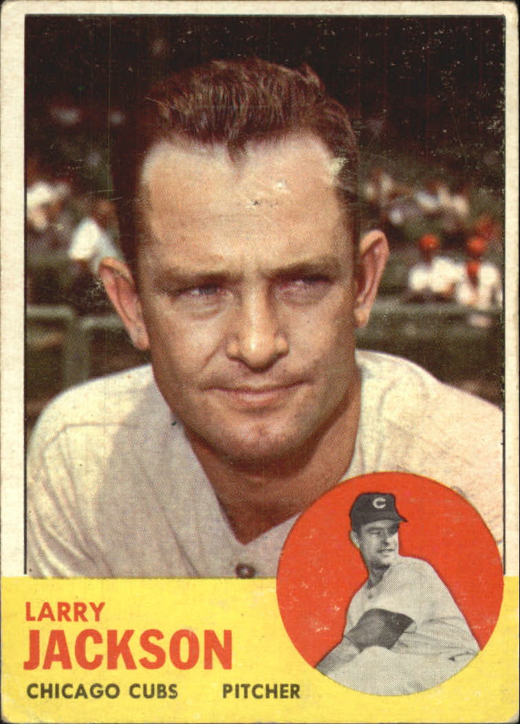1963 Topps #95 Larry Jackson