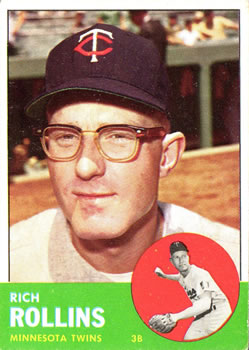 1963 Topps #110 Rich Rollins