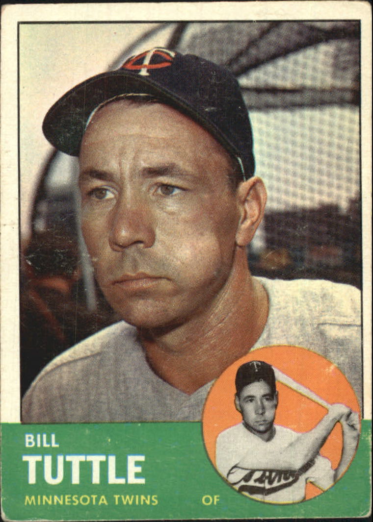 1963 Topps #127 Bill Tuttle