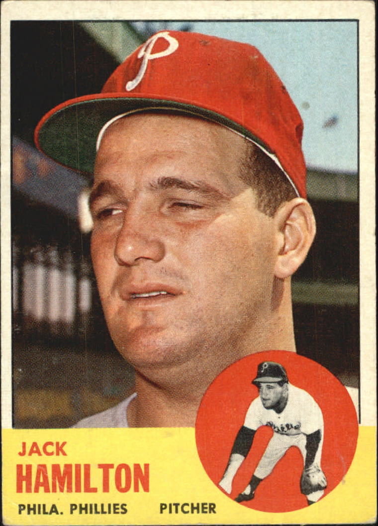 1963 Topps #132 Jack Hamilton