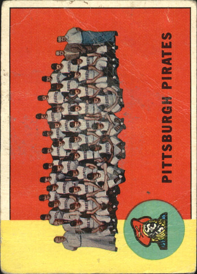 1963 Topps #151 Pittsburgh Pirates TC