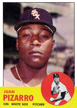 1963 Topps #160 Juan Pizarro