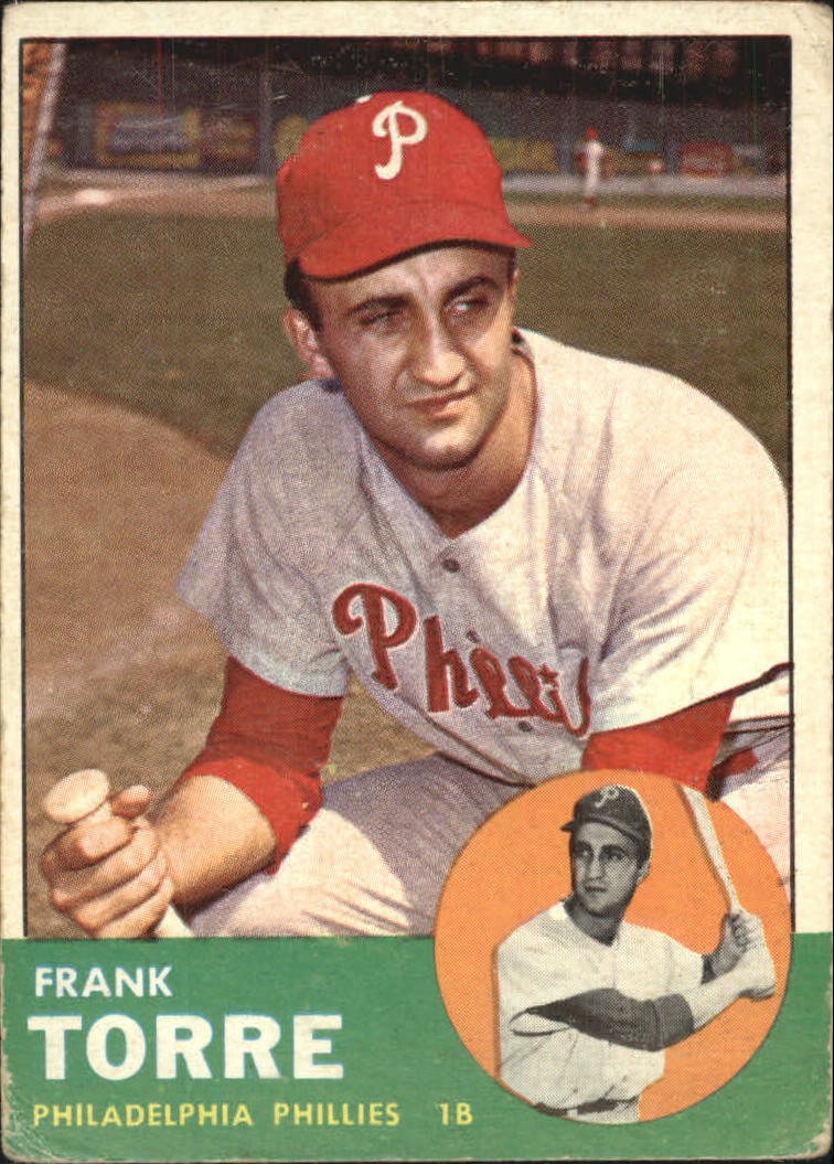 1963 Topps #161 Frank Torre