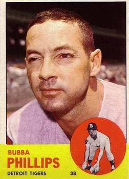 1963 Topps #177 Bubba Phillips
