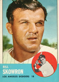 1963 Topps #180 Bill Skowron