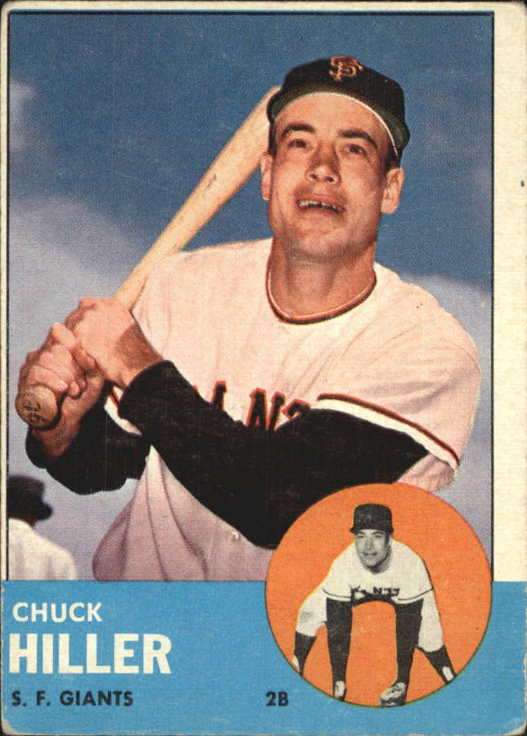 1963 Topps #185 Chuck Hiller