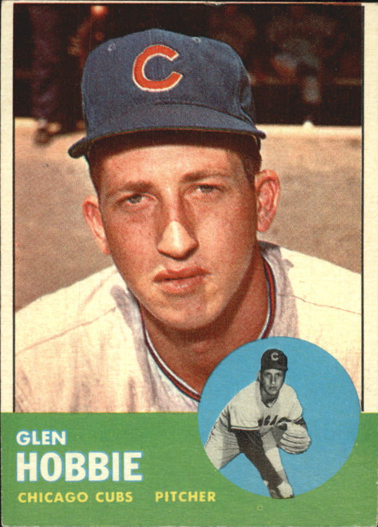 1963 Topps #212 Glen Hobbie
