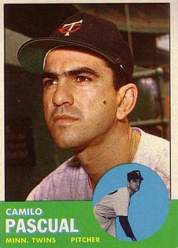 1963 Topps #220 Camilo Pascual