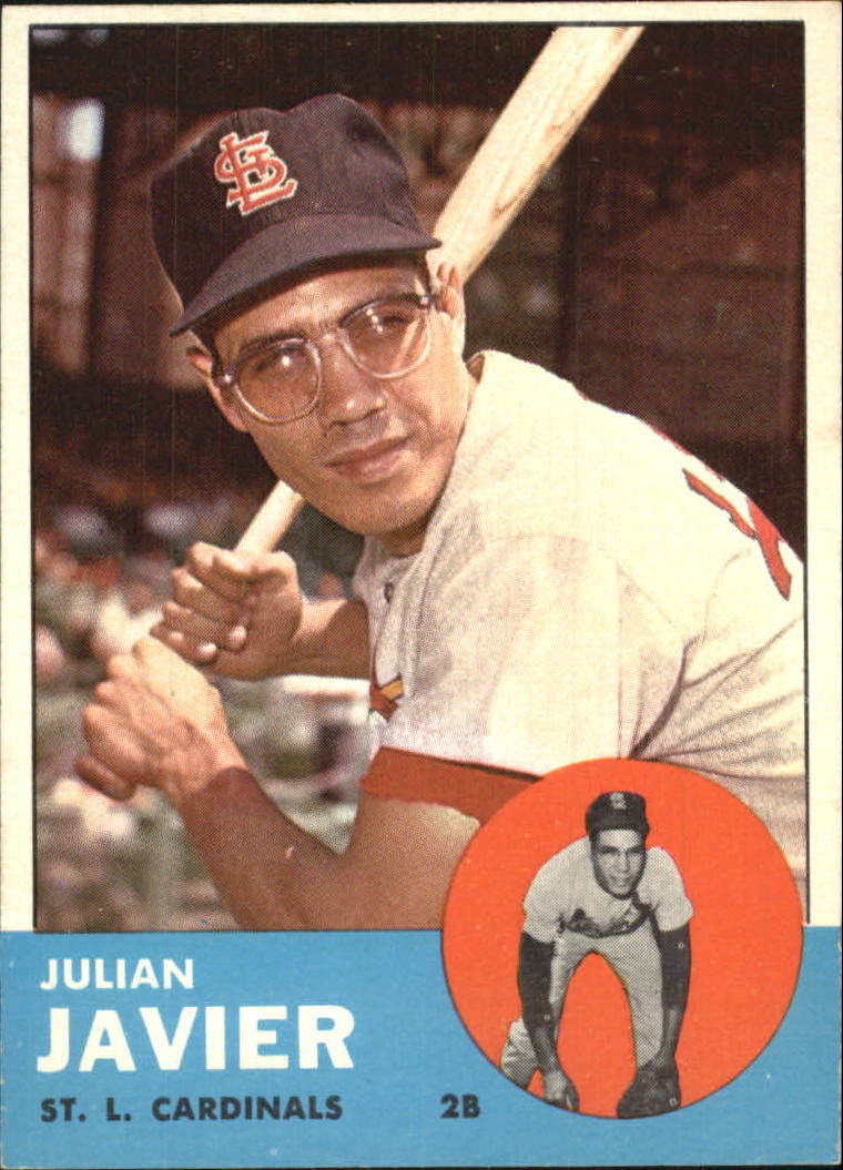 1963 Topps #226 Julian Javier