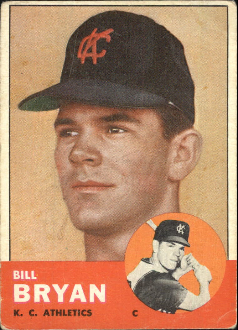 1963 Topps #236 Bill Bryan RC