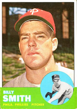 1963 Topps #241 Billy Smith RC