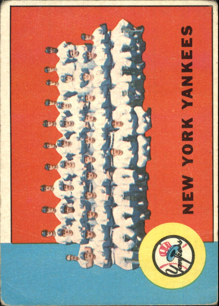1963 Topps #247 New York Yankees TC