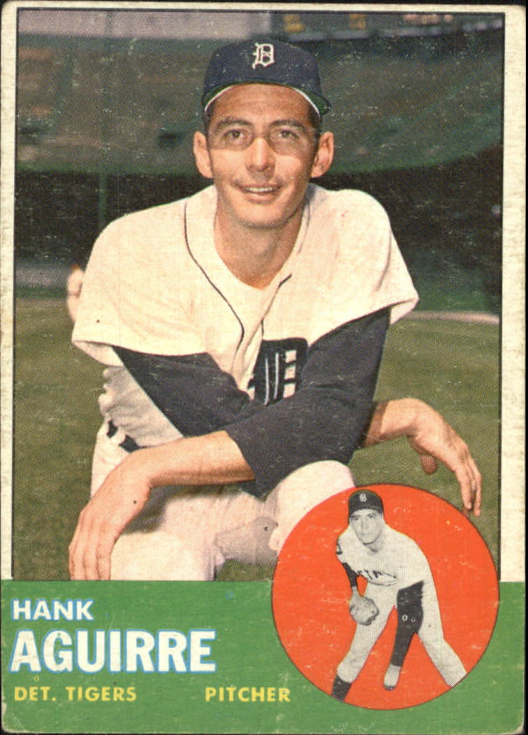1963 Topps #257 Hank Aguirre