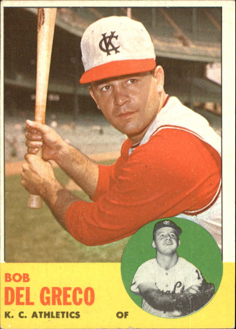 1963 Topps #282 Bobby Del Greco
