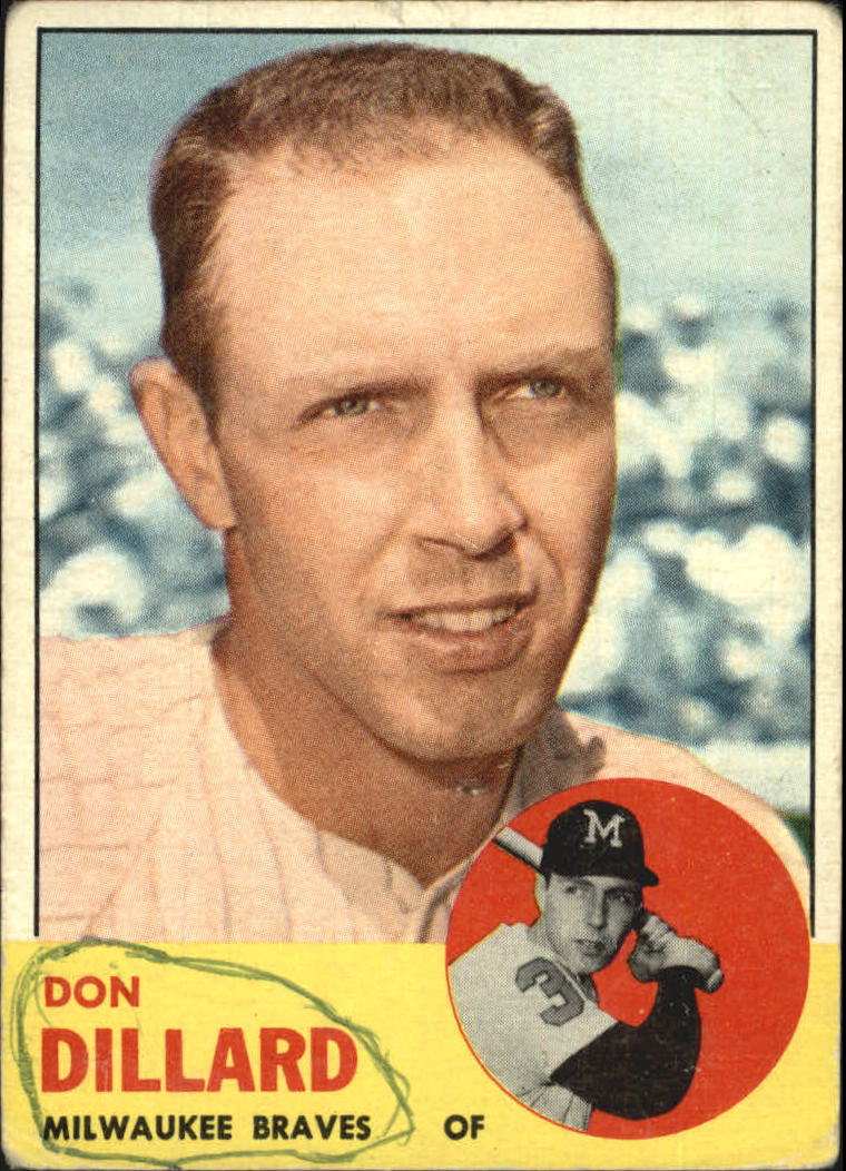 1963 Topps #298 Don Dillard