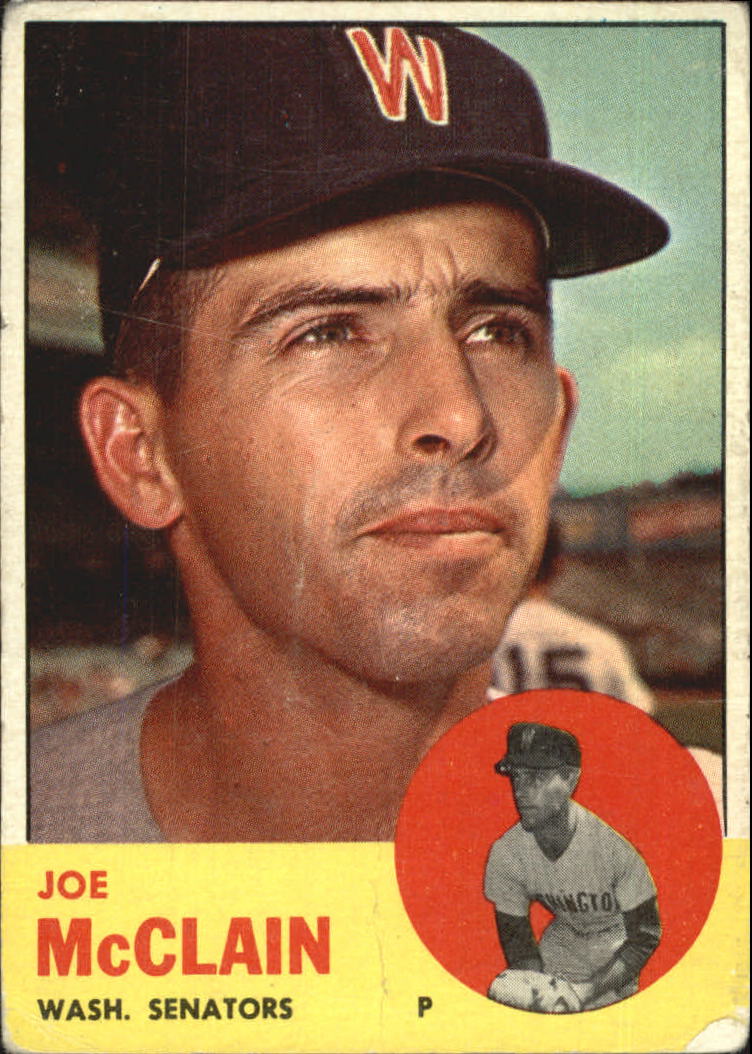 1963 Topps #311 Joe McClain
