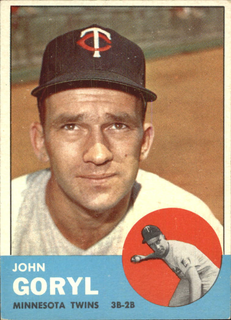1963 Topps #314 John Goryl
