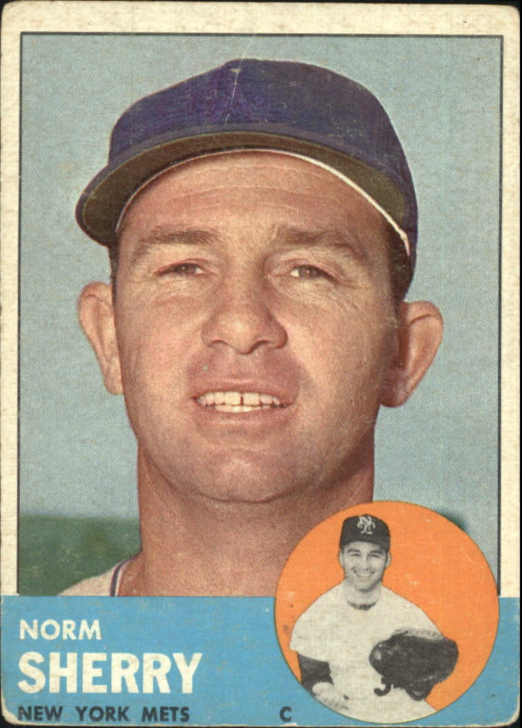 1963 Topps #316 Norm Sherry