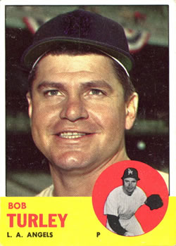 1963 Topps #322 Bob Turley
