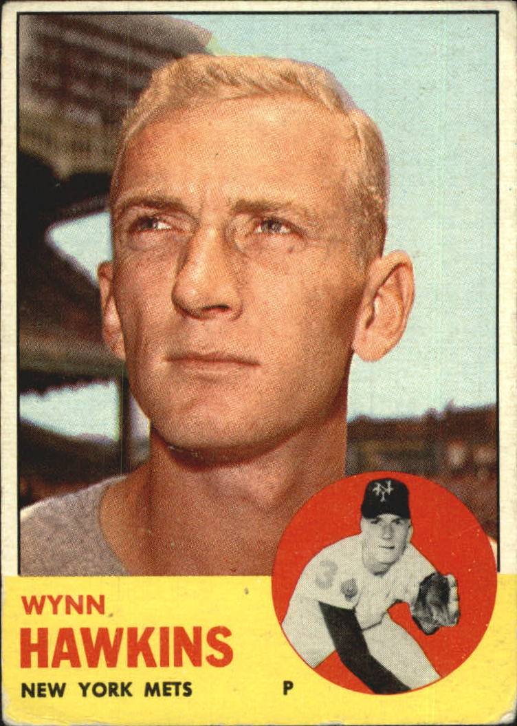 1963 Topps #334 Wynn Hawkins