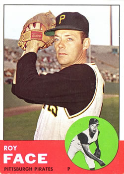 1963 Topps #409 Roy Face