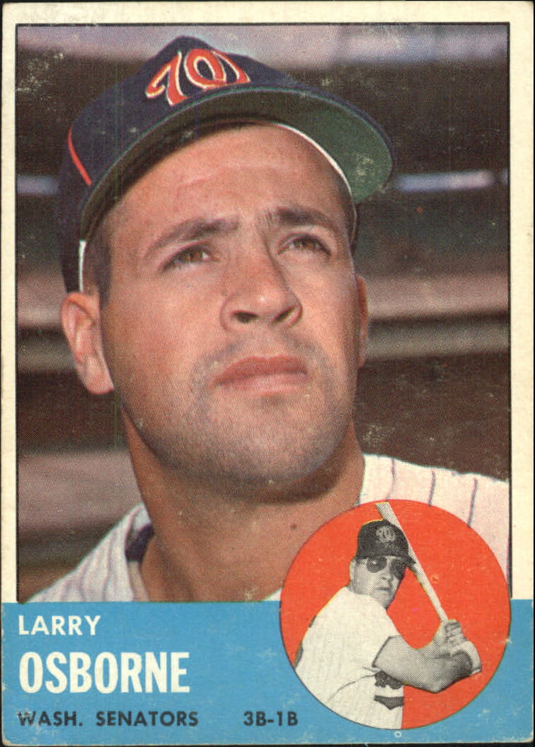 1963 Topps #514 Larry Osborne