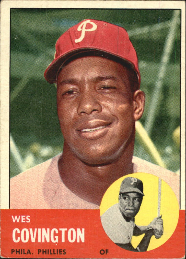 1963 Topps #529 Wes Covington