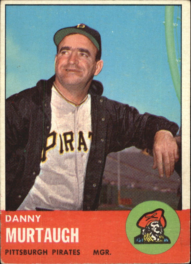 1963 Topps #559 Danny Murtaugh MG