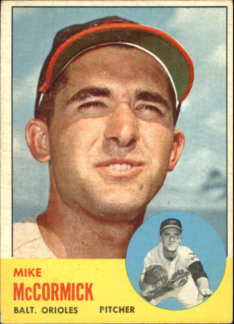 1963 Topps #563 Mike McCormick