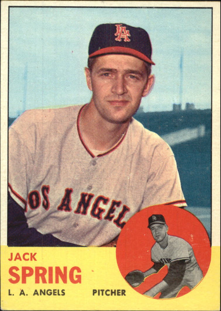 1963 Topps #572 Jack Spring