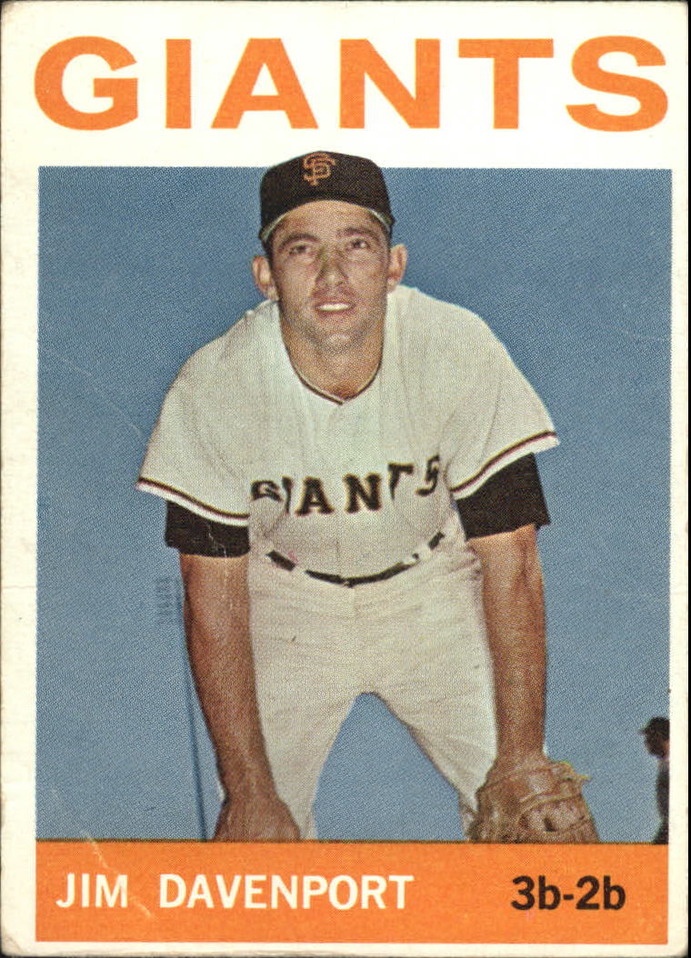 1964 Topps #82 Jim Davenport