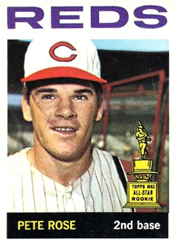 1964 Topps #125 Pete Rose UER/Born in 1942