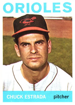 1964 Topps #263 Chuck Estrada