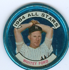 1964 Topps Coins #139 Whitey Ford AS