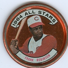 1964 Topps Coins #154 Frank Robinson AS