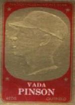 1965 Topps Embossed #42 Vada Pinson