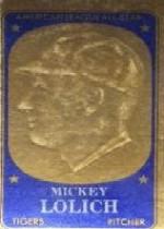 1965 Topps Embossed #55 Mickey Lolich