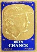 1965 Topps Embossed #66 Dean Chance