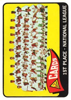 1965 Topps #57 St. Louis Cardinals TC
