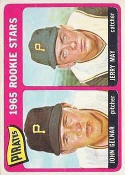 1965 Topps #143 Rookie Stars/John Gelnar RC/Jerry May RC