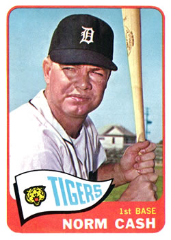 1965 Topps #153 Norm Cash