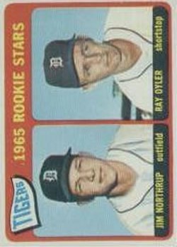 1965 Topps #259 Rookie Stars/Jim Northrup RC/Ray Oyler RC
