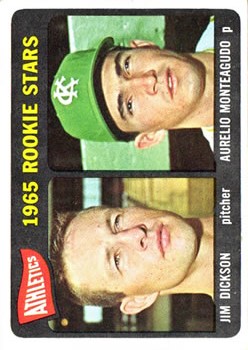 1965 Topps #286 Rookie Stars/Jim Dickson/Aurelio Monteagudo