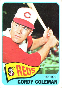 1965 Topps #289 Gordy Coleman